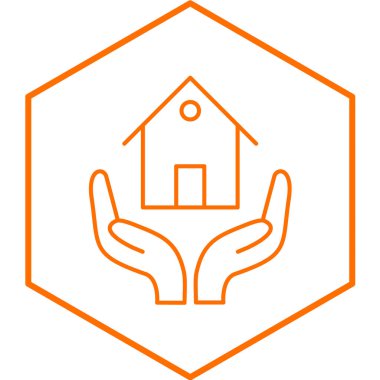 ev modern simge vektör resimlemesini kaydet 