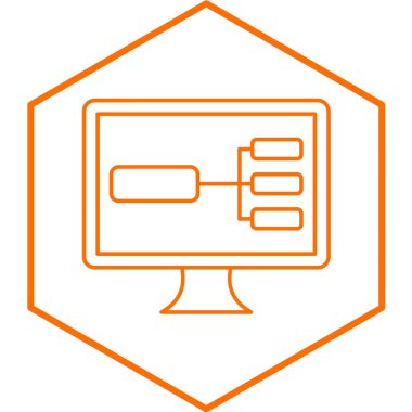 seo modern simgesinin vektör illüstrasyonu