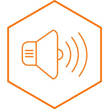 hoparlör vektör illüstrasyonu