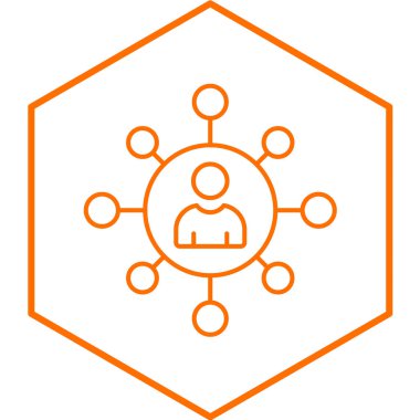 seo modern simgesinin vektör illüstrasyonu