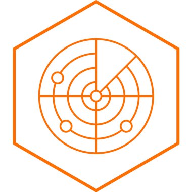 Moda biçimi izole edilmiş arkaplanda hedef simge