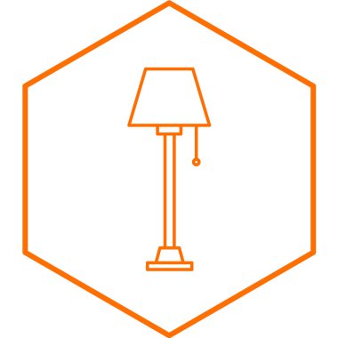 Lamba ikonu. vektör illüstrasyonu