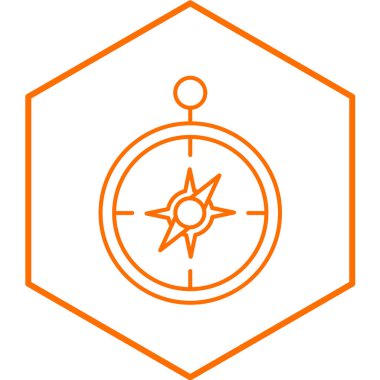 Pusula simgesi vektör resimlemesi