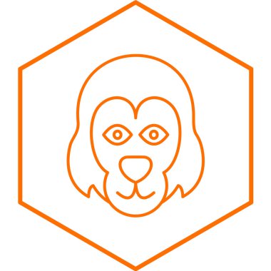 Baykuş simgesi vektör illüstrasyonu