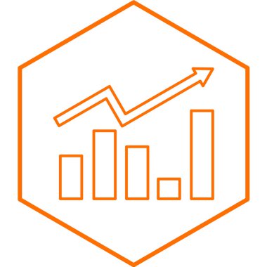 seo modern simgesinin vektör illüstrasyonu