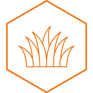 Bush modern simge vektör illüstrasyonu