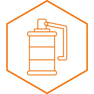 Duman Bombası modern ikon vektör illüstrasyonuName