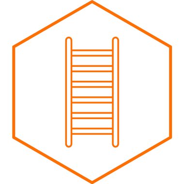 merdiven modern simge vektör illüstrasyonu