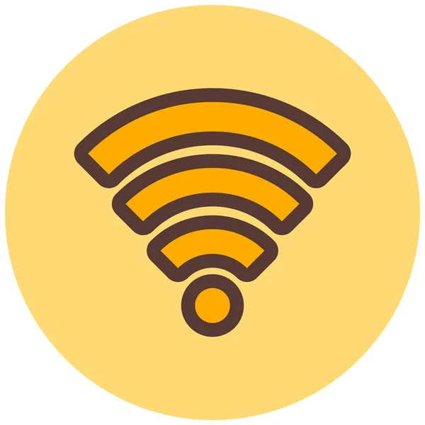Wifi Modern Icon Vector Illustration — Stok Vektör
