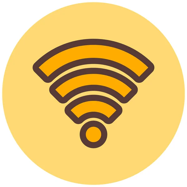 Wifi Moderne Symbol Vektor Illustration — Stockvektor