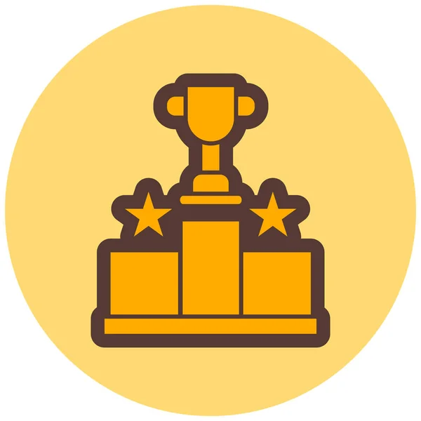 Award Modern Icon Vector Illustration — Stockvektor