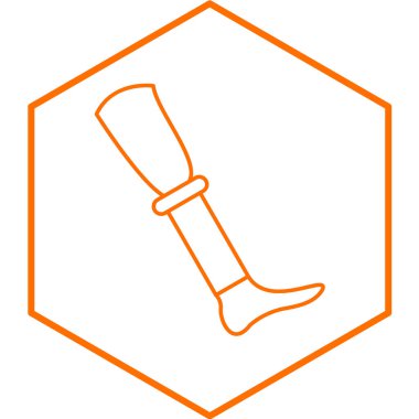 Tahta Bacağın vektör çizimi