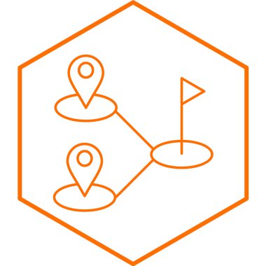 Hedef Simge, vektör illüstrasyonu