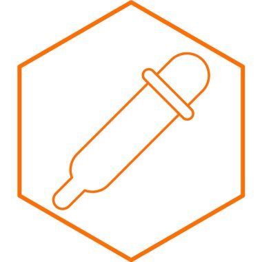 Bırakma simgesi. Vektör İllüstrasyonu