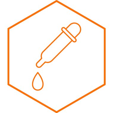 damla simgesinin vektör illüstrasyonu