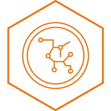 Tren Yolu simgesinin vektör illüstrasyonu