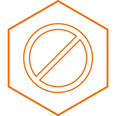 Beyaz arkaplanda sigara içilen simge yok. vektör illüstrasyonu