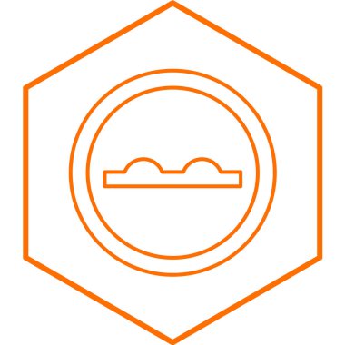 Güneş ikonu çizgisi çizimi. güzel plaj elementleri de verilerin sembolü olarak kullanılabilir ve