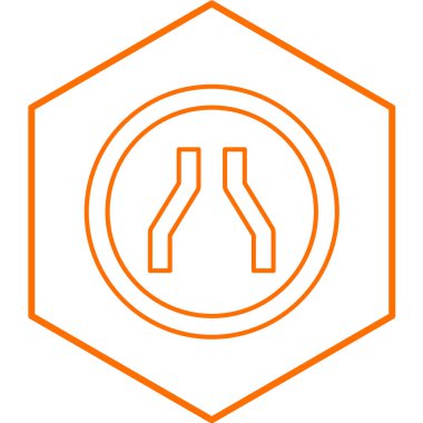 Modern b 'nin vektör illüstrasyonu kalkan simgesinden yoksun