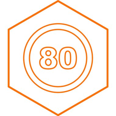 Turuncu pul simgesinin çizimi