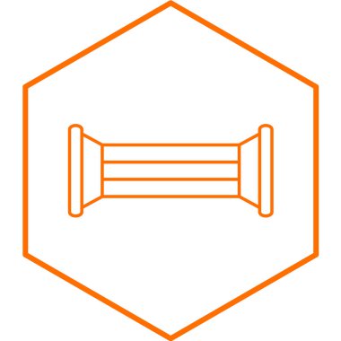 Beyaz çizgi su borusu simgesi siyah arkaplanda izole edildi. vektör illüstrasyonu