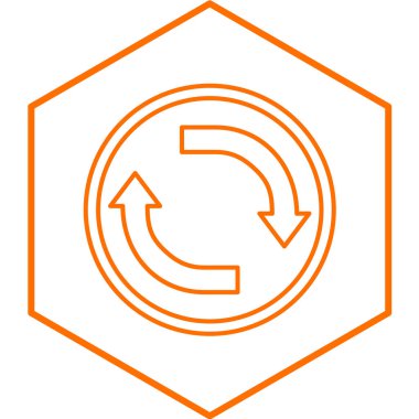 ok simgesinin vektör illüstrasyonu