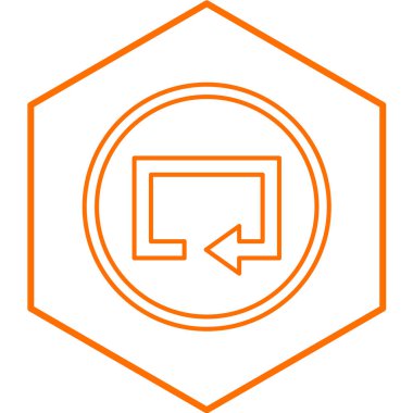 ok simgesinin vektör illüstrasyonu