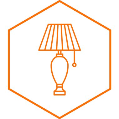 lamba simgesi beyaz arkaplanda izole edilmiş basit bir şekilde