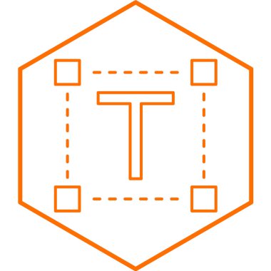 Metin Düzenleyici basit grafik ikon vektör çizimi