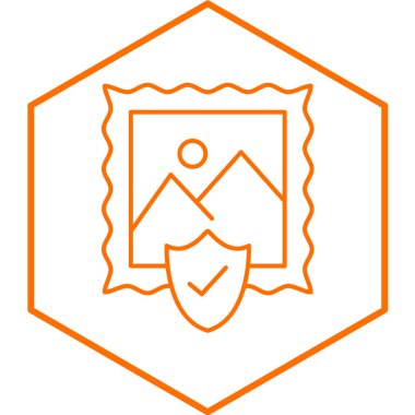 Projen için tasarım Onayı illüstrasyonu, satır simgesi