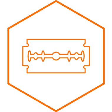 Razor Blade simgesinin vektör çizimi