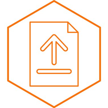 dosya biçimi simgesi, vektör illüstrasyonu