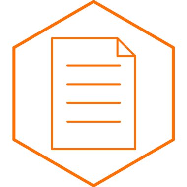 dosya biçimi simgesi, vektör illüstrasyonu