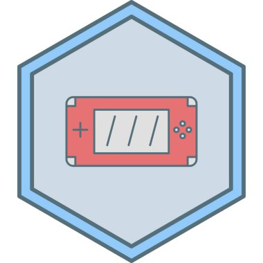 Modern b 'nin vektör illüstrasyonu eksik simgesi