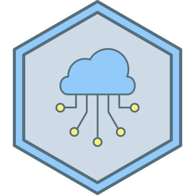 Bulut hesaplama. Web simgesi