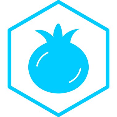 Bir ağaç simgesinin vektör illüstrasyonu