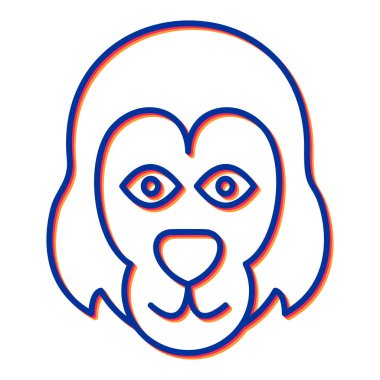 Kalbi olan bir kadının vektör çizimi