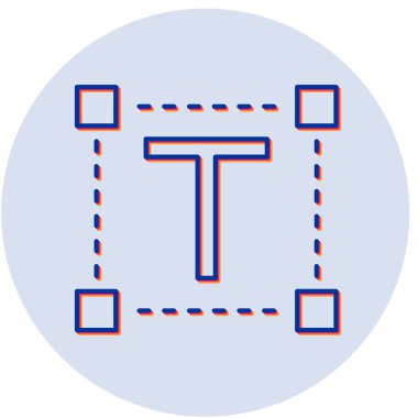 Metin Düzenleyici simgesinin vektör illüstrasyonu