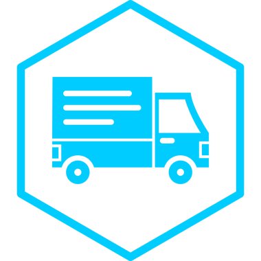 Teslimat. Web simgesi