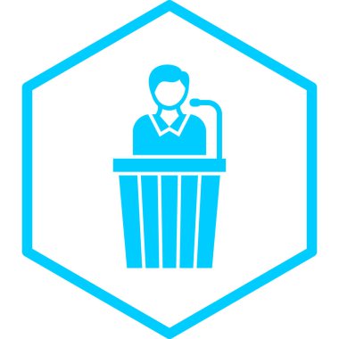 Adamım. Web simgesi basit illüstrasyon