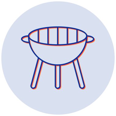 Barbekü ızgarası. Basit tasarım