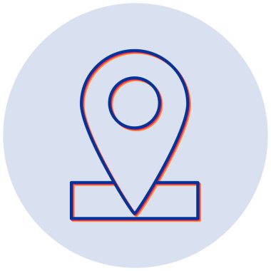 Yer tutucu. Web simgesi basit illüstrasyon