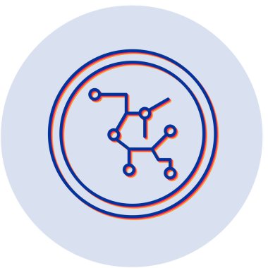 Tren Yolu simgesinin vektör illüstrasyonu