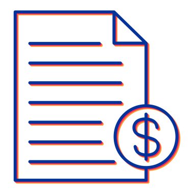 Dolar banknotu. Basit tasarım