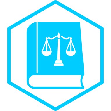 kanun simgesi vektör illüstrasyonu