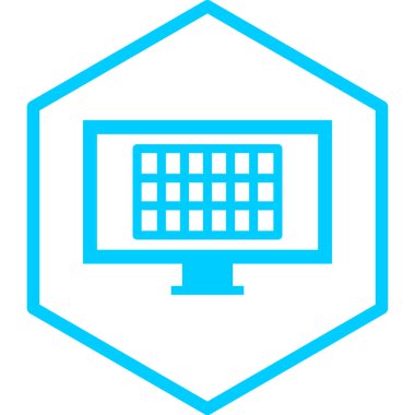 seo modern simgesinin vektör illüstrasyonu