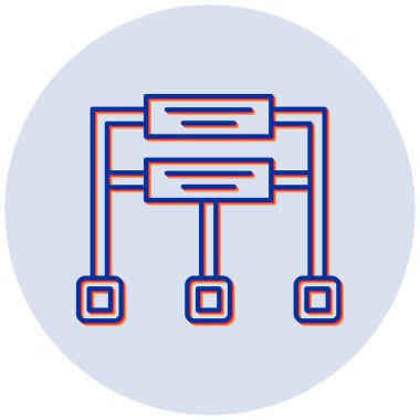 Yapı simgesinin vektör illüstrasyonu