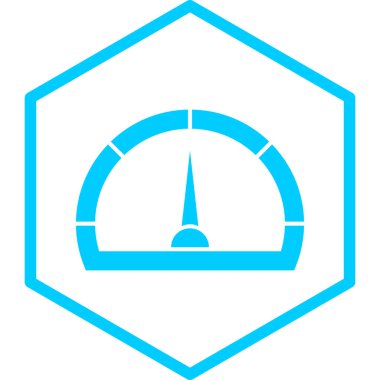 hız göstergesi simgesi, vektör gösterimi