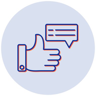 İyi denemeydi. Web simgesi basit illüstrasyon