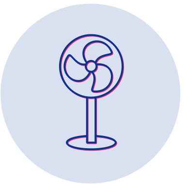 Hayran simgesinin vektör illüstrasyonu